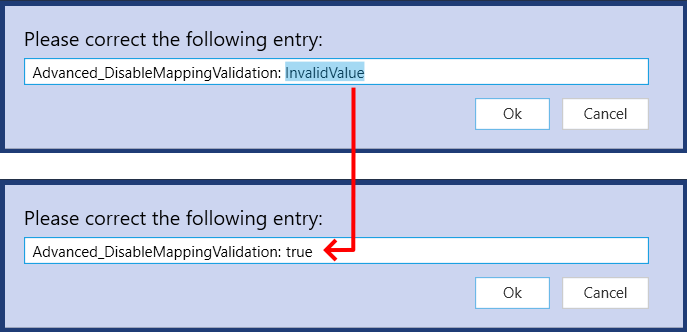 Application and project settings 3: