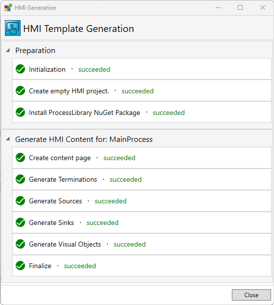 HMI generation 1: