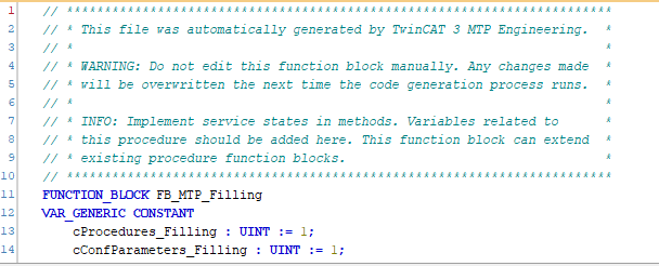 Automatic PLC code generation 3: