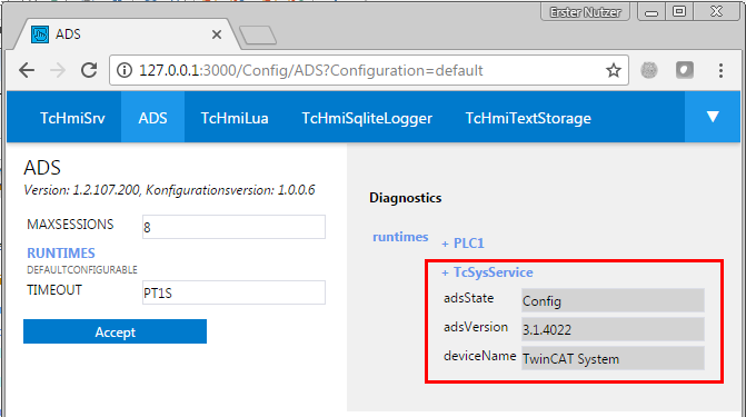 Config page 3: