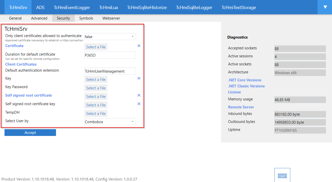 Configuring certificates 2: