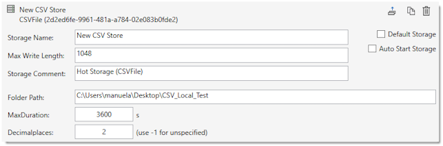 CSV file 1:
