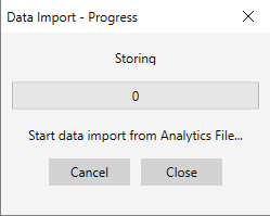 Importing/converting Analytics Files 5: