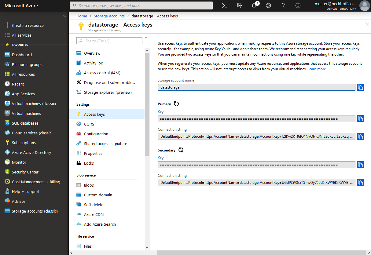 Microsoft Azure Blob 3: