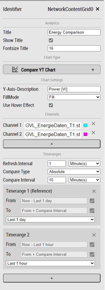 General settings 1:
