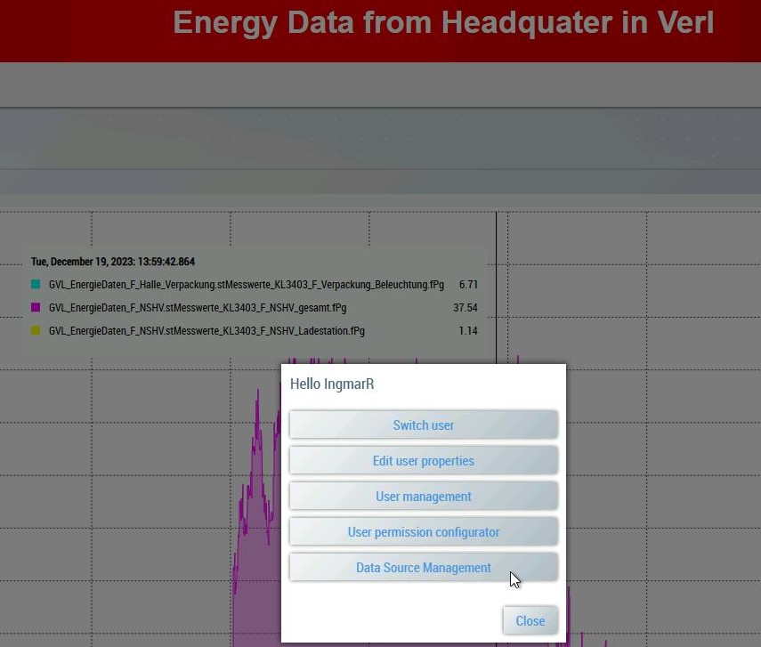 Managing the data sources 3: