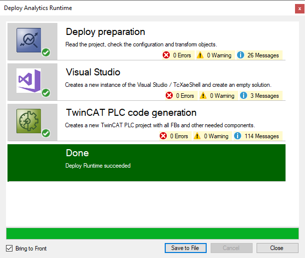 Runtime deployment 10: