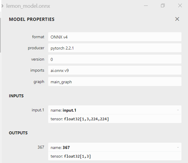 Preparing ONNX for use with TwinCAT Machine Learning Server 2: