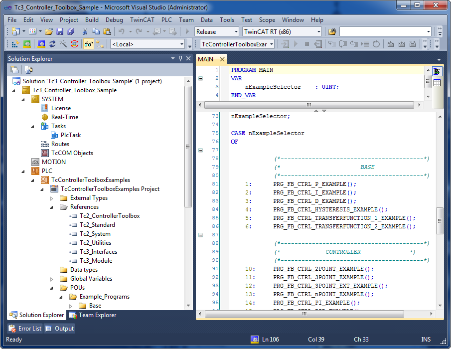 Example Structure 1: