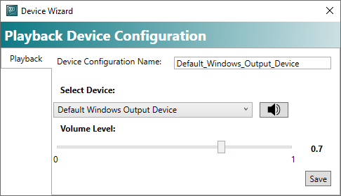 Configuring speech output 3: