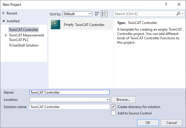 Creating a configuration 1: