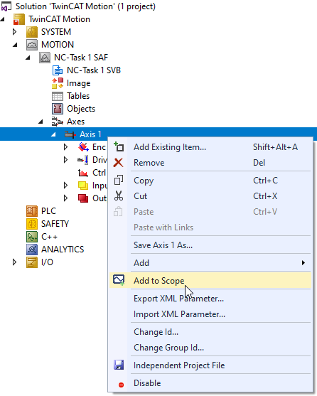 Scope integration 2:
