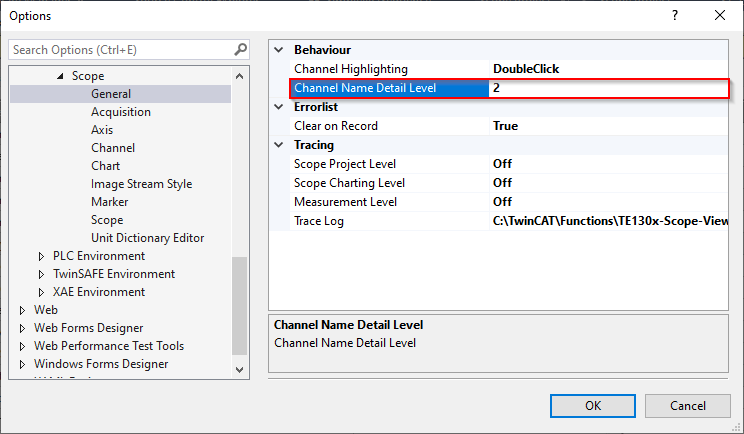 Scope integration 1: