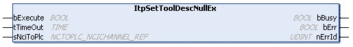 ItpSetToolDescNullEx 1: