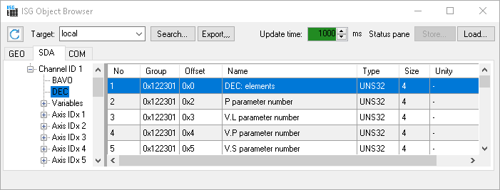 Dynamic access to variables 1: