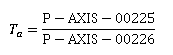 Denominator equivalent time constant for feedforward control of acceleration (P-AXIS-00226) 2: