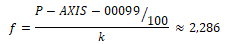 Experimental determination: 4: