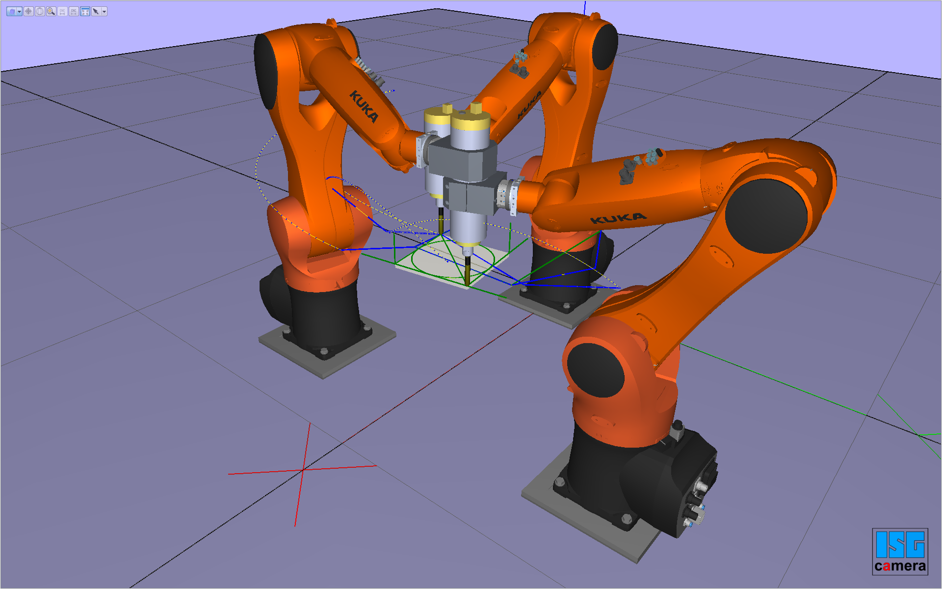 Example 3: Slave tracks the moved workpiece 2: