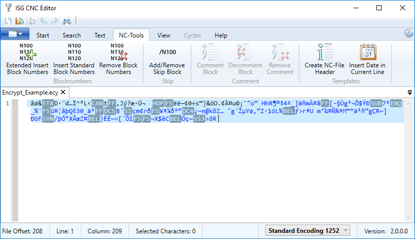 Encryption example 2: