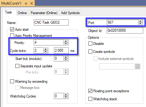 Configuration in TwinCAT 4: