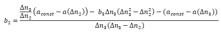 Method 1: Characteristic curve a(n) in polynomial- or hyperbola form 7:
