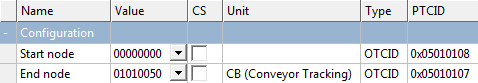 Configure for MC_TrackConveyorBelt 8: