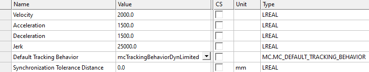 Configure for MC_TrackConveyorBelt 11: