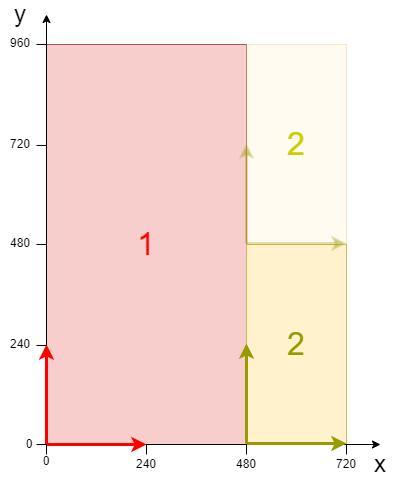 Example "Connecting Planar tracks to network on Planar parts" 2: