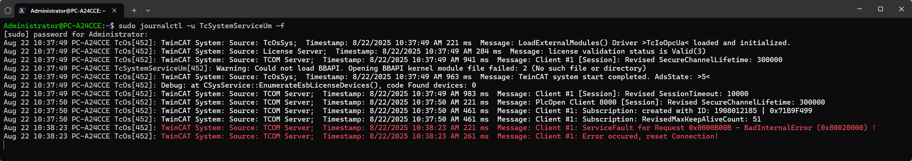 Logging 3: