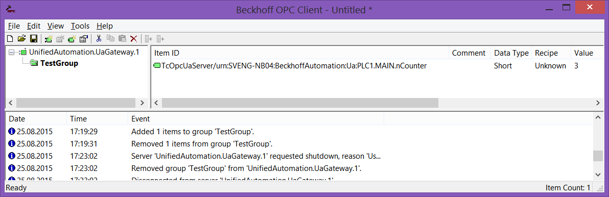 Migration von TF6120 1: