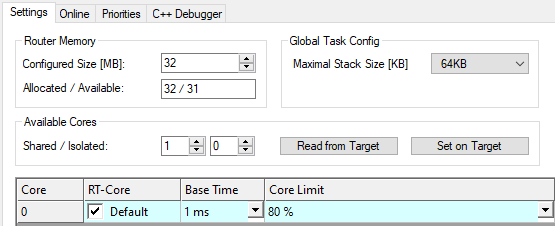 Publishing Interval 1: