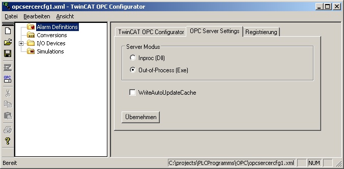 OPC Server as EXE / DLL 2: