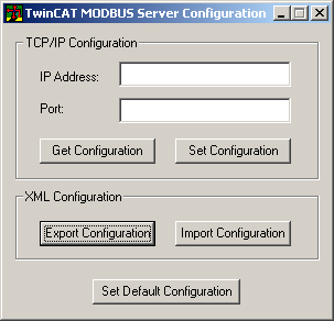 TwinCAT Modbus TCP Configurator 1: