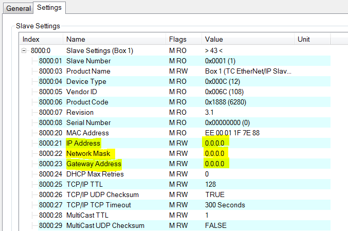 Creating an EtherNet/IP slave 1: