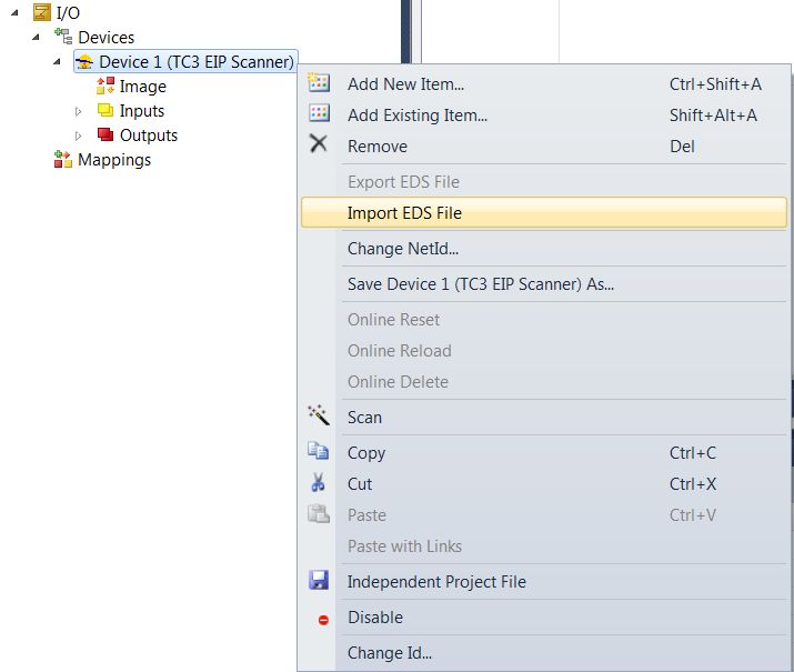 Connecting EtherNet/IP™ slaves 5: