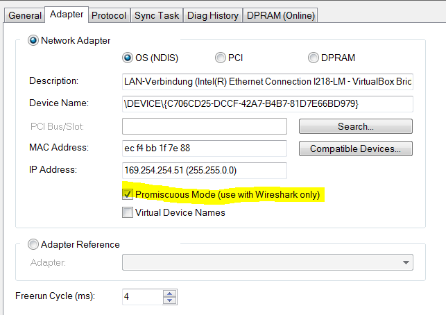 Prepare Wireshark® recording 1:
