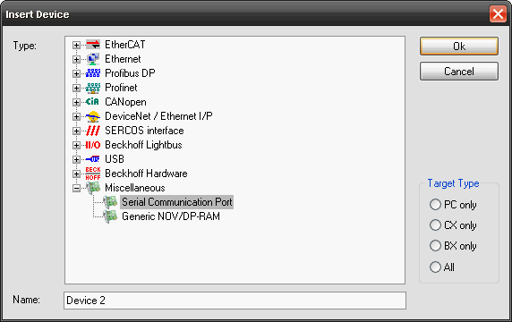 Serial PC Interface 1:
