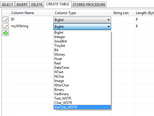 WString support 2:
