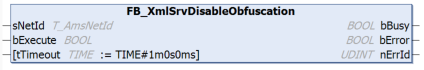 FB_XmlSrvDisableObfuscation 1: