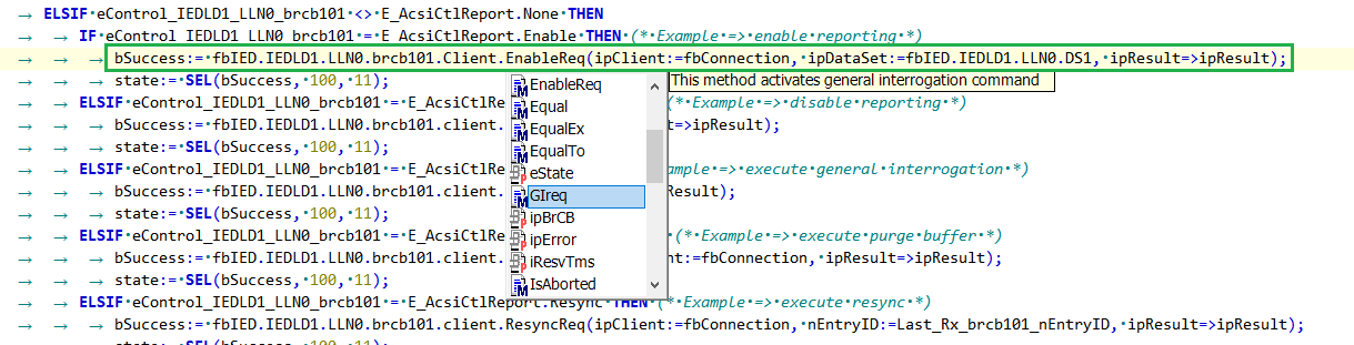 Client - Report Control Blocks (Unbuffered, Buffered) 1: