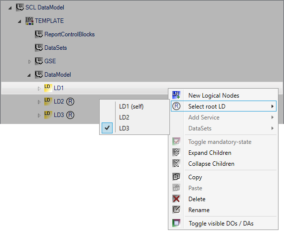 Configuration of the data objects 4:
