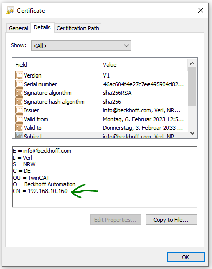 TLS - Secure client-server communication using certificates or PSK (pre-shared key) 1: