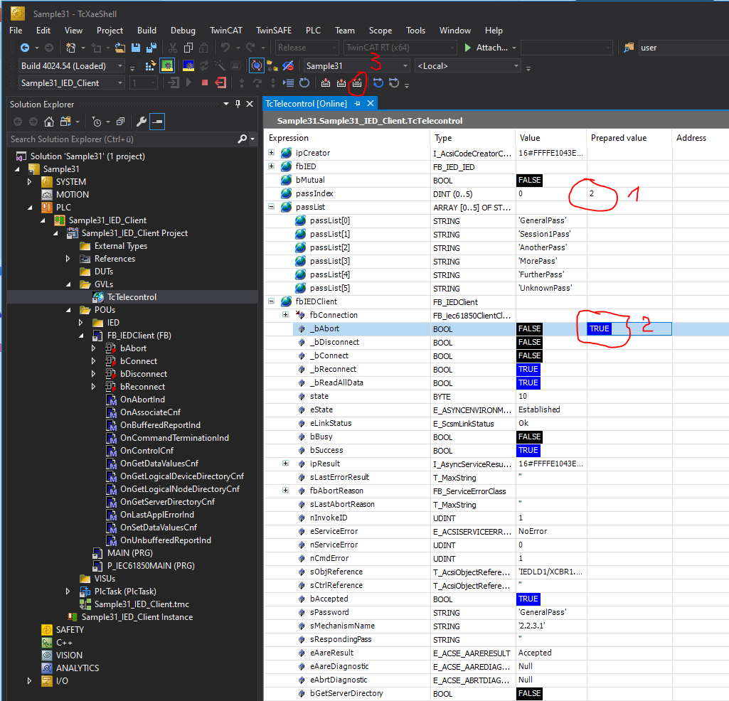 Authentication, negotiation of supported services and optional communication parameters 4: