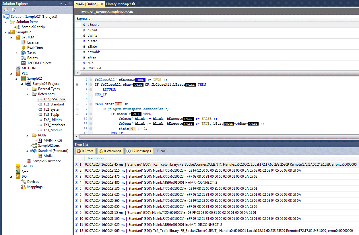 Troubleshooting/diagnostics 1: