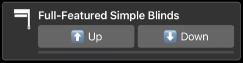 Blinds (simplified) 1: