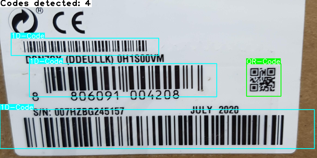 Code Detection 1: