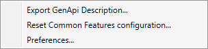 Actions & settings 2: