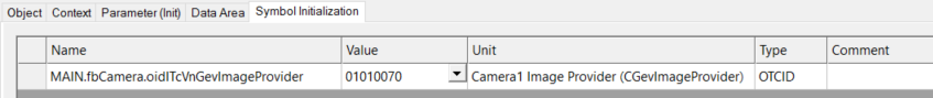 Vision device in the ERROR state 2: