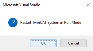 Activate TwinCAT project and start PLC project 4: