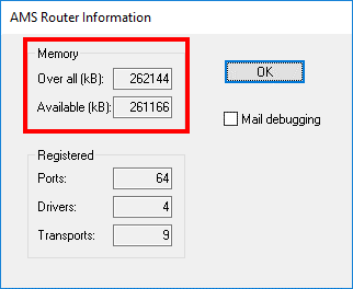 Router memory 3: